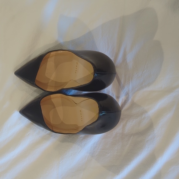 Christian Louboutin Black Cornielle Heels - Picture 2 of 6